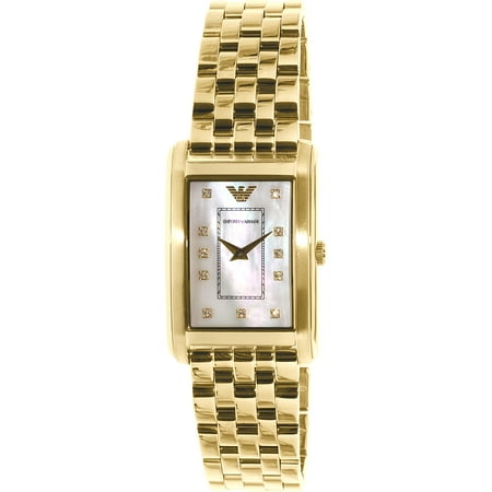 Emporio Armani - Emporio Armani Women's Marco AR1904 Gold Stainless ...