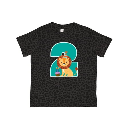 

Inktastic 2nd Birthday Jungle Theme Gift Toddler Boy or Toddler Girl T-Shirt