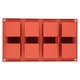 thumbnail image 1 of Naiovety Molde de silicona 3D Square Mousse Cake Molde para hornear Postre Utensilios para hornear para helado de gelatina Type3 NO3 Naiovety HA004361-01, 1 of 6