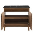 thumbnail image 6 of Modway Render 36" Bathroom Vanity in Walnut Black, 6 of 8