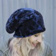 thumbnail image 3 of Dyfzdhu Women Mens Winter Knitted Beanie Hat With Faux Pom Warm Knit Cap Hats For Blue, 3 of 5