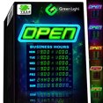 thumbnail image 1 of LED Open Sign GLI con aplicación programable en horario comercial, 1 of 9