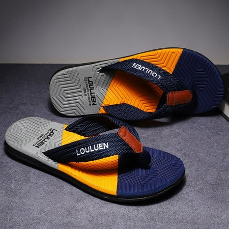 

Lu Lu An 2024 New Summer Flip-Flops Men‘s Outwear Casual Beach Shoes Men‘s Flip-Flop Sandals Home