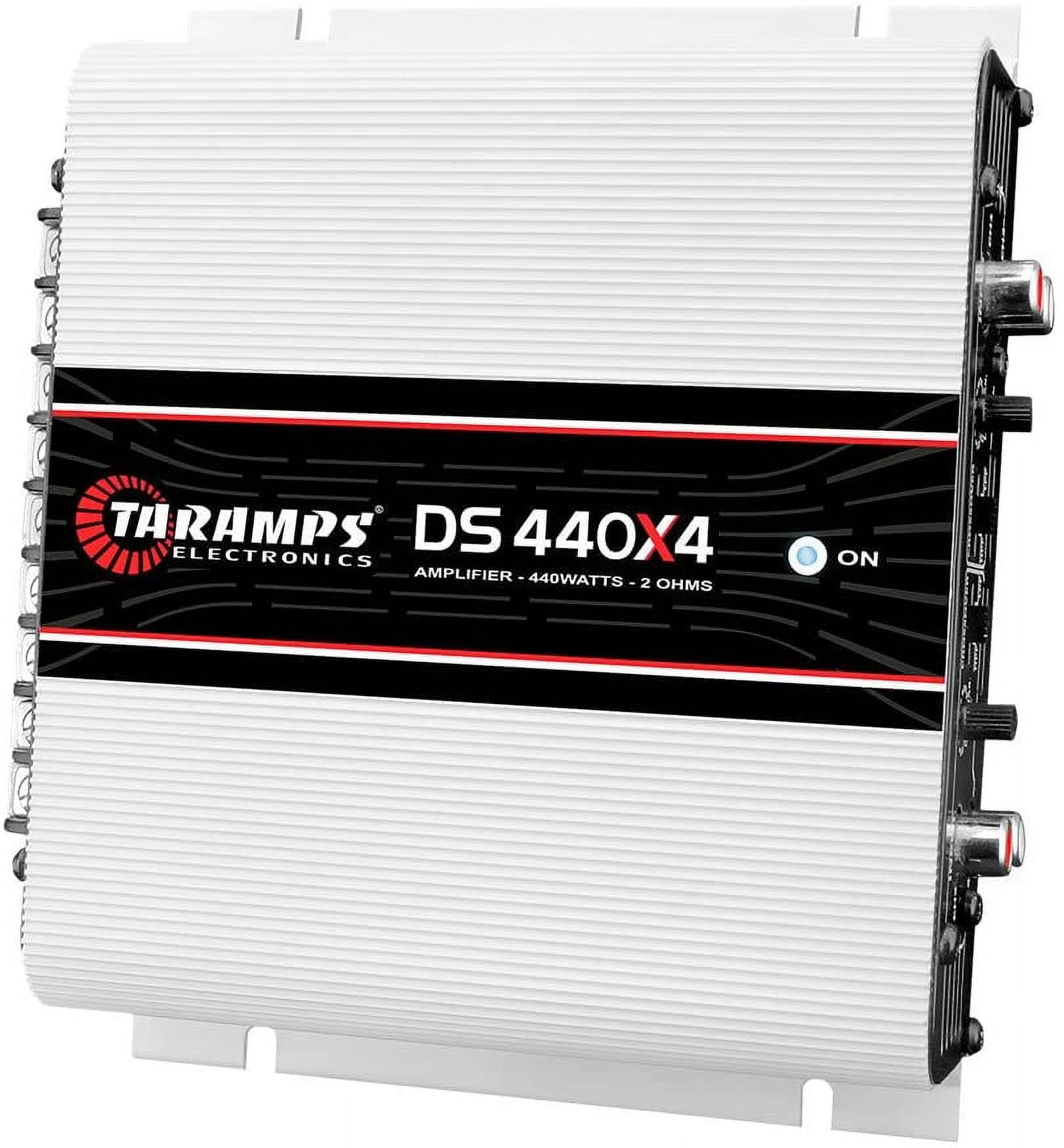Taramps DS 440X4 Class D 440 Watt RMS and 2 Ohms Car Audio 4 Channel Amplifier