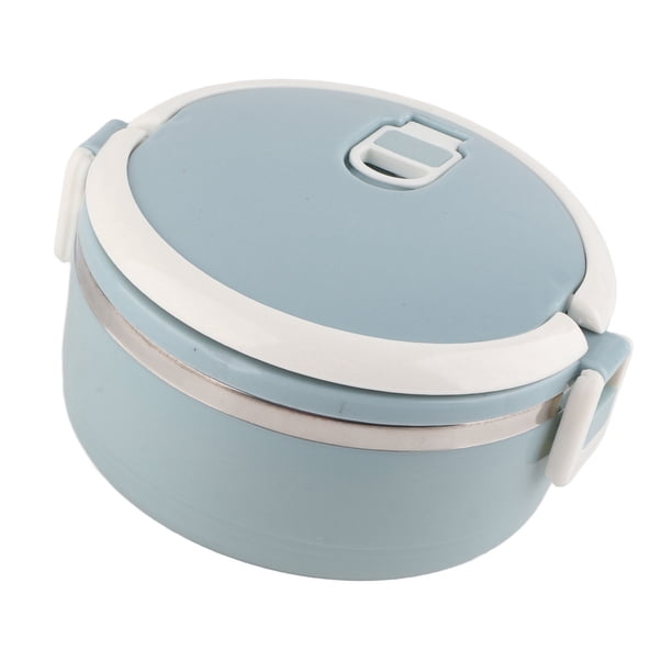 Zjchao Tazón de Fideos, Fiambrera Portátil de Acero inoxidable para fideos de arroz receptor para alimentos cocina de ramen con tenedor y cuchara, receptor para almuerzo