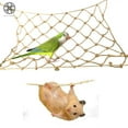 thumbnail image 5 of Luxtrada Pet Parrot Perch Bird Climbing Net Jungle Fever Swing Rope Animals Ladder Toys (11.8*7.9inch), 5 of 7