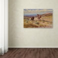 thumbnail image 4 of Trademark Fine Art "Spearing a Buffalo 1925" Canvas Art by Charles Russell, 4 of 4