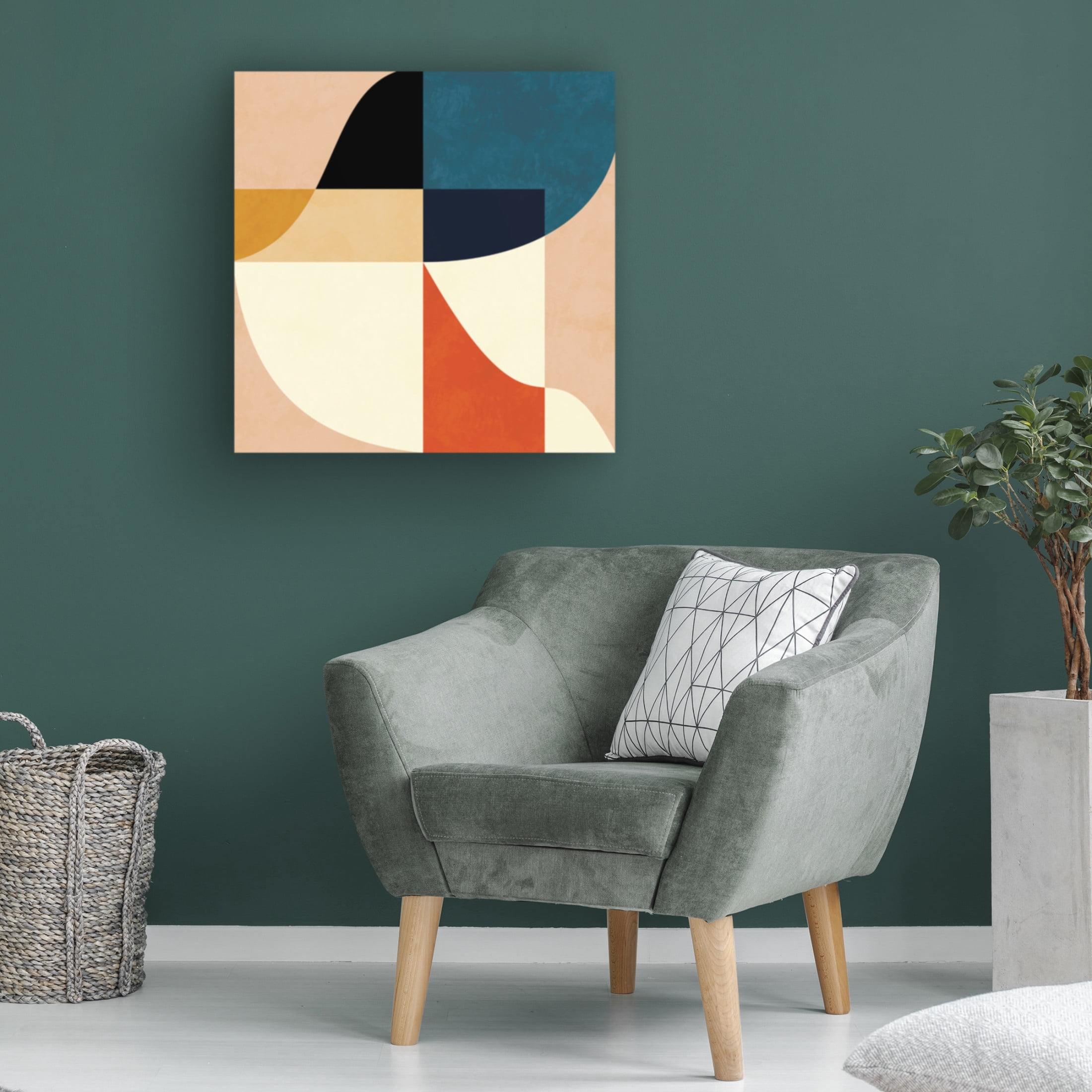 Trademark Fine Art Ana Rut Bre Geometry New14 Canvas Wall Art