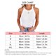 thumbnail image 4 of Top sin mangas con cuello redondo, camiseta sin mangas con tirantes gruesos y ajustados acanalados elásticos para entrenamiento deportivo, 4 of 4