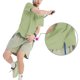 thumbnail image 4 of pstuiky camisetas de hombre, Camiseta con capucha elástica de manga corta para correr al aire libre de color sólido para hombre camisas casuales para hombre m, 4 of 6