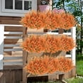 thumbnail image 3 of Morttic 6 Bundles Artificial Fall Flowers UV Resistant Autumn Decorations for Thanksgiving Home Kitchen Room Farmhouse Floral Arrangements Indoor Outdoor, 3 of 8