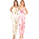 thumbnail image 1 of Set De 2 Conjunto Pijama Mujer Blusa Y Pantalón Dama Piyama Unitalla Pyjama, 1 of 5