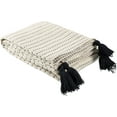 thumbnail image 4 of Livabliss x Becki Owens Modern Kapri Throw, 50"W x 60"L, Cream, 4 of 4