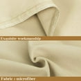 thumbnail image 4 of Body Pillow Cover, Pillowcase, 100% Brushed Microfiber, Soft and Cozy, Envelope Closure, for Adults Pregnant Women, 20" x 54", Khaki, 4 of 7