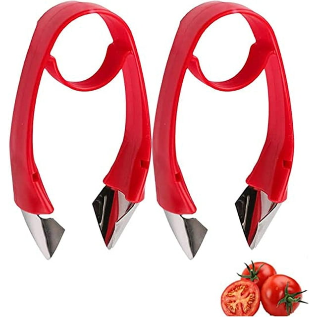 Jinsinto Extracteur de Tige de Fruit Extracteur de Tige de Fraise Extracteur de Tige de Fraise Machine Extracteur de Tige de Tomate et Fruit Facilite la Préparation