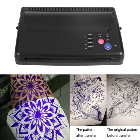 Professional Tattoo Transfer Printer,A5 A4 Tattoo Transfer Copier Thermal Stencil Paper Printer