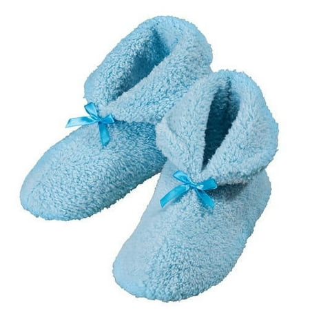 

Chenille Slippers-XL-Blue