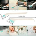 thumbnail image 3 of 16 Pcs Small Household Cleaning Brushes Deep Detail Crevice Cleaner Brush Set Crevice Cleaning Tool 8 in 1 Detail Cleaning Brush Bottle Cap Brush for Small Holes Corner Space Keyboard Bottle Tile, 3 of 5