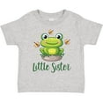 thumbnail image 3 of Inktastic Little Sister Frog Girls Toddler T-Shirt, 3 of 5