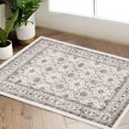 thumbnail image 1 of Rugking Area Rug 3X5 Persian Rug Vintage Indoor Thin Rug Soft Door Mat Taupe Print Overdyed Boho Retro Cover Farmhouse Washable Kitchen Bedroom, 1 of 6