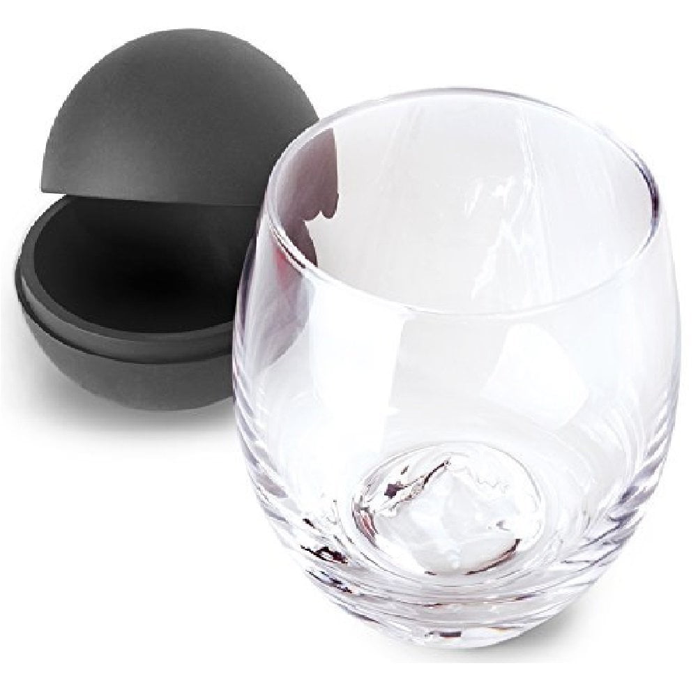 WHISKEY GLASS / ICE BALL SET