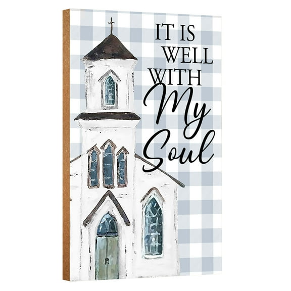 Lifesong Milestones Wooden Inspirational Tabletop & Shelf Décor for Home