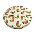 thumbnail image 6 of Uemuo Boho Chicken Pattern Round Bar Stool Seat Covers Washable Stool Cushion Slipcover Elastic Bar Chair Covers-12 inch, 6 of 7