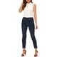 thumbnail image 2 of Camiseta sin mangas casual para mujer INSPIRE CHIC con cuello Peter Pan de chambray 3XL blanca, 2 of 6