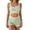 Light Green, variant on uvwlwu Women Gingham Lace Trim High Waist Boy Shorts Two Piece Swimsuit Cute Bow Bikini Set,S