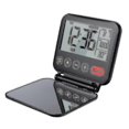 thumbnail image 1 of Foldable Digital Travel Alarm Clock Folding Bedside Clock With Snooze Mode - shang jue, 1 of 5