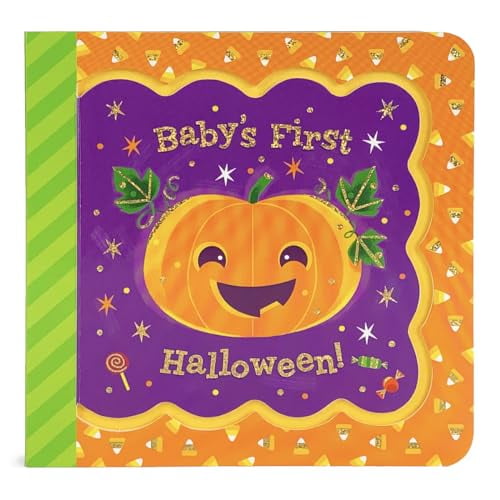 Pre-Owned Baby's First Halloween Greeting Card Board Book (Includes Envelope and Foil Sticker) For Newborns, 0-12 Months (Little Bird Greetings Keepsake Book)