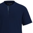 thumbnail image 3 of TOM TAILOR Pijama corto para hombre, shorty, pijama, algodón, cuello Henley, jersey sencillo Azul L (Large), 3 of 7
