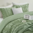 thumbnail image 2 of Nanshing 3 Piece Comforter Set, Queen, Sage, 2 of 4