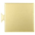 thumbnail image 2 of 100pcs Practical Cake Pad Multipurpose Greaseproof Mousse Cake Board Gold Paper Cupcake Mat for Home Kitchen Parties New - D, 2 of 2