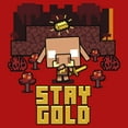 thumbnail image 2 of Boys Minecraft Stay Gold T Shirt, 2 of 4