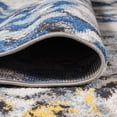 thumbnail image 6 of JONATHAN Y CONTEMPORARY POP 4 x 6 Area Rug, Pebble Marbled Abstract - Dark Gray/Blue, CTP113A-4, 6 of 9
