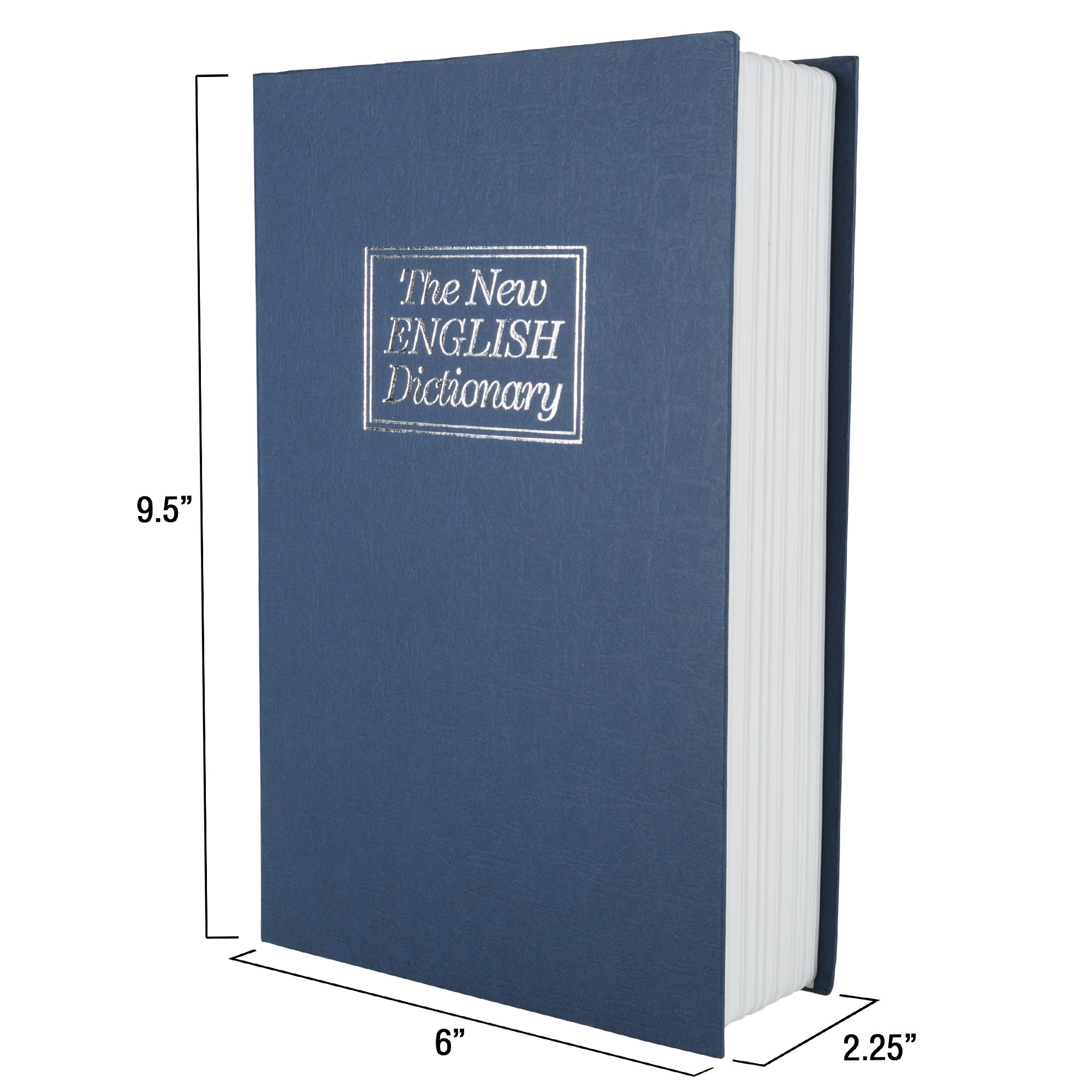 Stalwart Book Safe with Key Lock - Dictionary Design photo 2