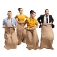thumbnail image 6 of Burlap Potato Sack Racing Game Bag, 40*60Cm Size For Outdoor Potato Sack Races And Family , Durable For Kids And S At Lawn Activities, Barbecues, And Party Events, 6 of 6