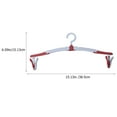 thumbnail image 2 of UPGRATOR 6-Piece Foldable Clothing Drying Rack with Hangers, Ideal for Travel and Home Use, 2 of 8