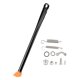 thumbnail image 1 of CNC Aluminum Alloy Kickstand Side Stand Accessory Fit for Husqvarna FE 250 FE 350 TE 125Black Rod Orange Foot, 1 of 5