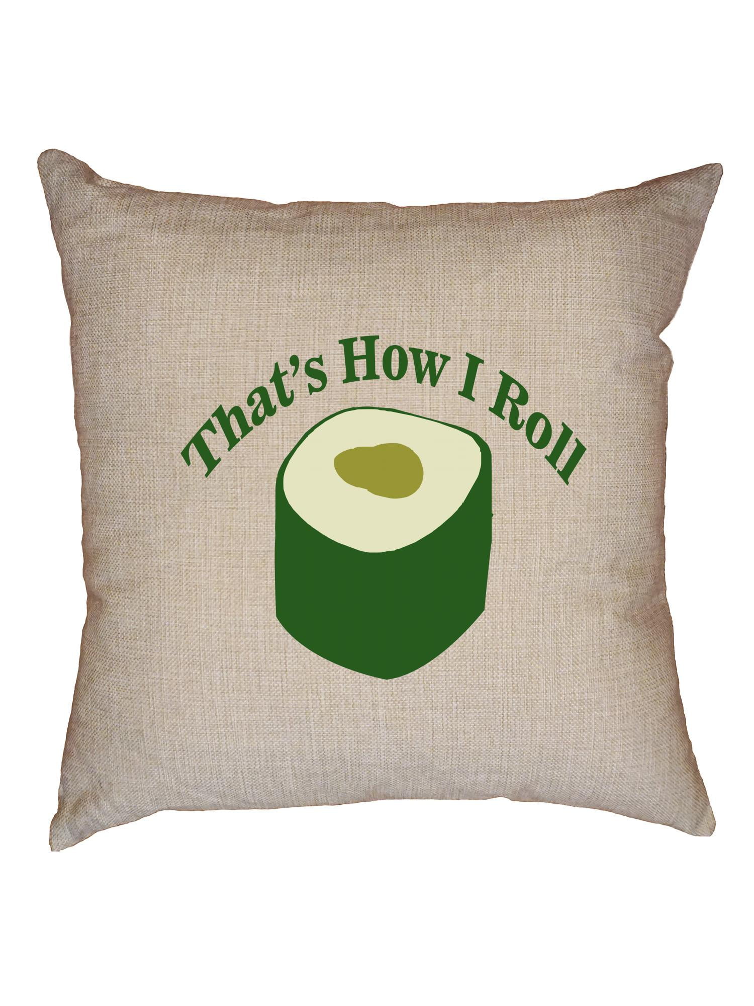 sushi roll pillow