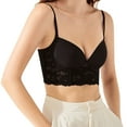 thumbnail image 1 of Bra Womens Low Back Bra Lace Glossy U Shape Backless Bra, 1 of 5