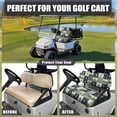 thumbnail image 5 of FUIALDOLG Golf Lovers Golf Cart Seat Covers Universal Fit for Club Car Precedent Golfcart Seats, Washable Front and Back Seat Cushion Cover, No Stapler Required, 5 of 8