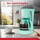 thumbnail image 2 of Cafetera Holstein Housewares HH-0914701I, 5 tazas, color menta, 2 of 5
