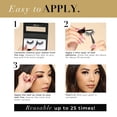 thumbnail image 5 of Hotiary Sombra de ojos líquida con purpurina metálica, sombra de ojos brillante, larga duración, resistente al agua, pigmentos altos, kit de maquillaje brillante para ojos, metales, delineador de ojos, 5 of 5