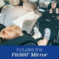 thumbnail image 6 of Chicco Fit360® Zip ClearTex® Rotating Convertible Car Seat with Fit360® Mirror for Infants and Toddlers - Jet (Black), New, 6 of 15