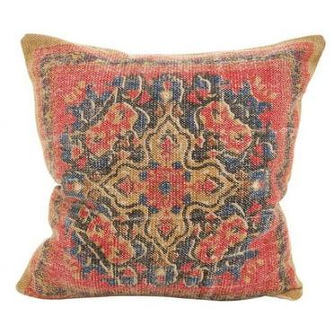 Saro Lifestyle Bohemian Mosaic Down Filled Throw Pillow