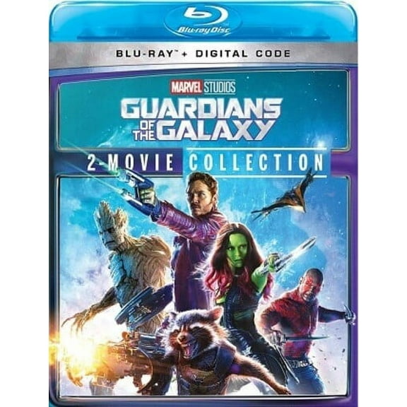 Guardians of the Galaxy: 2-Movie Collection (Blu-ray) (Disney), Walt Disney Video, Action & Adventure