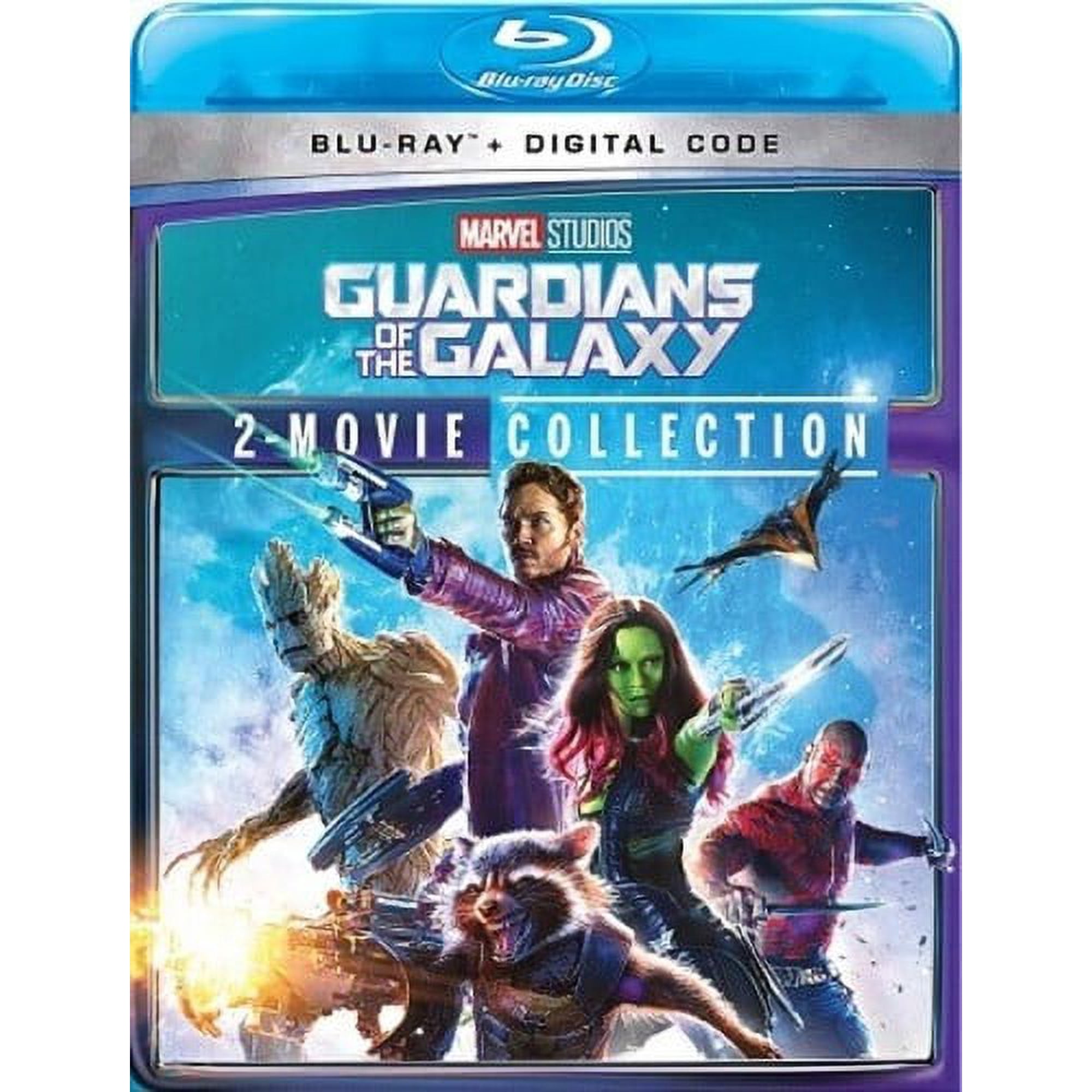 Guardians of the Galaxy: 2-Movie Collection (Blu-ray) (Disney), Walt Disney Video, Action & Adventure