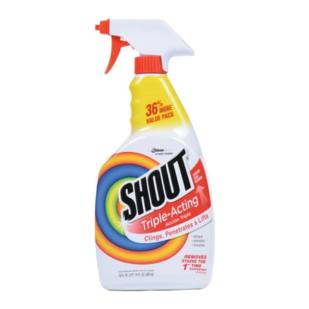 fluid ounces 8 Spray Remover Triple Acting Stain 30 Fluid. Ounces Shout